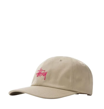 Stüssy Stock Low Pro Cap (Khaki)