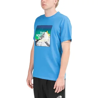 The North Face M SS Himalayan Summits Tee (Blau)