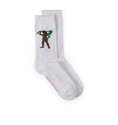 Carne Bollente Milk Snake Socken (Weiß)