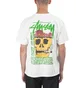 Stüssy Smokin' Skull Pig. Dyed Tee (Cream)