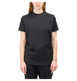 adidas Y-3 W Classic Logo T-Shirt (Schwarz)
