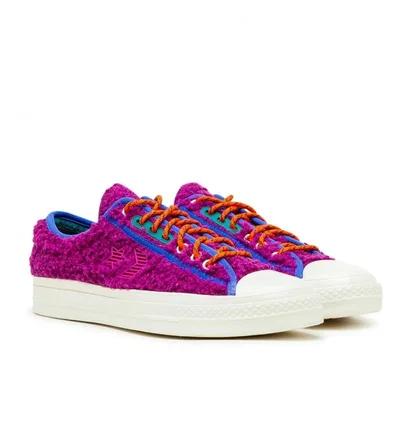Converse Star Player OX 'Retro Sherpa' (Lila / Blau)