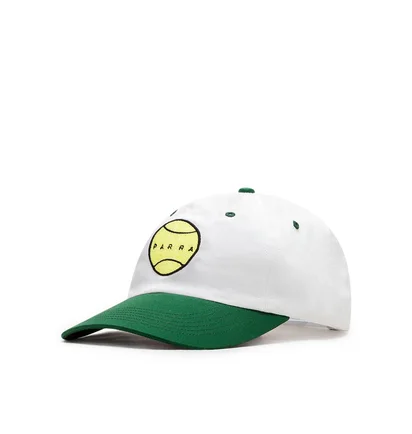 by Parra Balled 6 Panel Hat (Weiss)