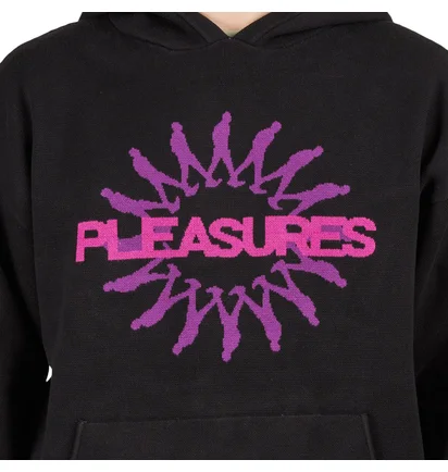 Pleasures Passion Knit Sweater Hoody (Schwarz)