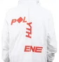 Polythene* Optics Nylon Zipped Windbreaker (Weiß)