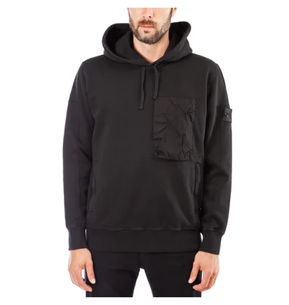 Stone Island Shadow Project Hooded Sweatshirt (Schwarz)