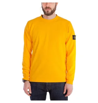 Stone Island Sweat Shirt Crewneck (Gelb)