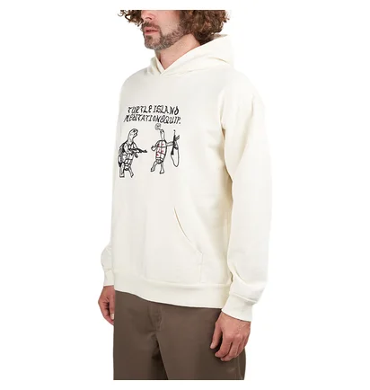 T.I.M.E. A.K. T.I.M.E. Hoodie (Creme)