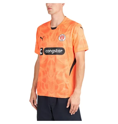 Puma x St. Pauli Goalkeeper Jersey (Orange / Schwarz)