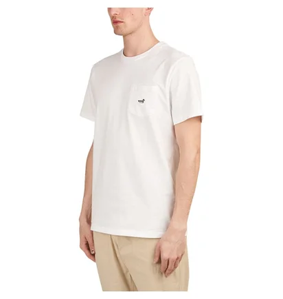 Edmmond Studios Duck Patch Shirt (Weiss)