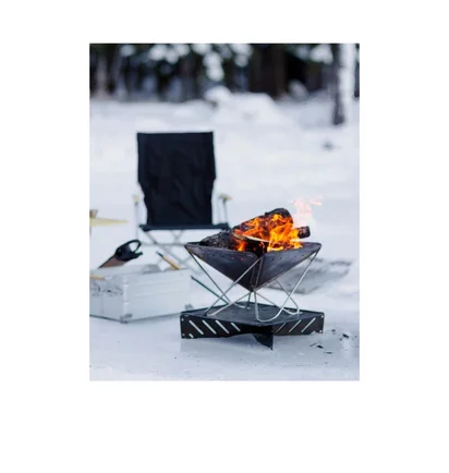 Snow Peak Pack & Carry Fireplace L (Silver)