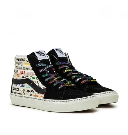 Vans Vault UA SK8-Hi LX (Schwarz / Cream / Multi)
