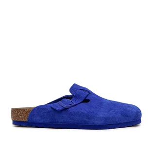 Birkenstock Boston Suede Leather Brights (Blau)