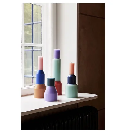 HAY Pillar Candle / L (Multi)