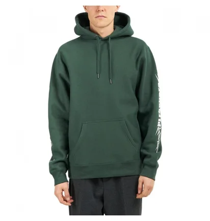 Pleasures Razor Logo Hoodie (Dunkelgrün)