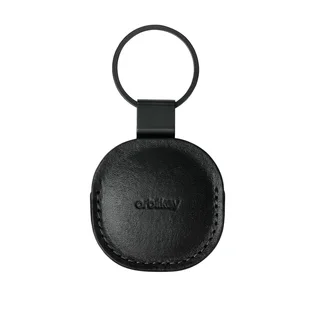 Orbitkey Leather Holder for AirTag (Schwarz)