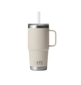 Yeti Rambler Straw Mug V2 25oz (Beige) – YETI