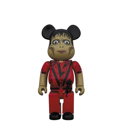 Medicom 100% + 400% Michael Jackson Zombie Be@rbrick Toy