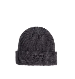 Chrystie NYC Classic Logo Beanie (Dunkelgrau)