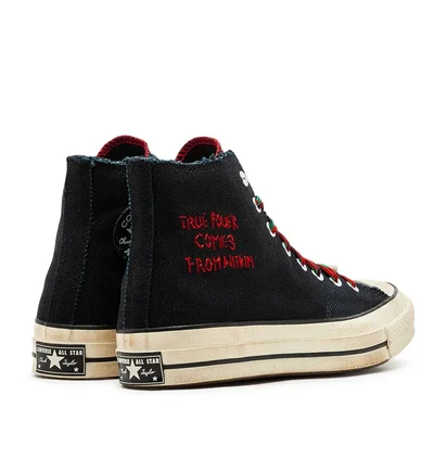 Converse x Barriers Chuck 70 Hi (Schwarz)