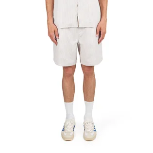 Metalwood Textured Caddie Shorts (Beige)