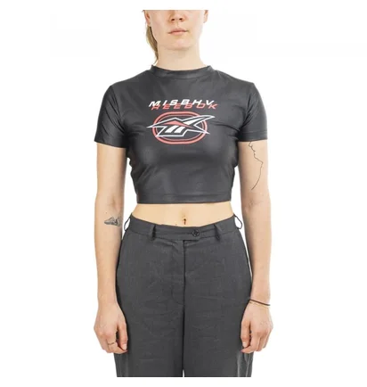 Reebok X MISBHV WMNS Cropped Tee (Schwarz)