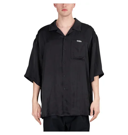 032c Inverted Bowling Shirt (Schwarz)