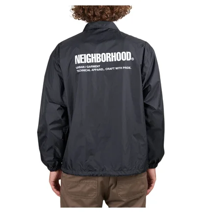 Neighborhood Windbreaker Jacket (Schwarz)