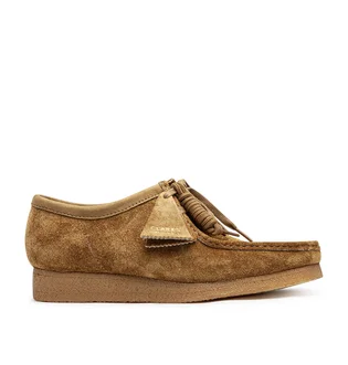 Clarks Wallabee Hairy Suede (Hellbraun)