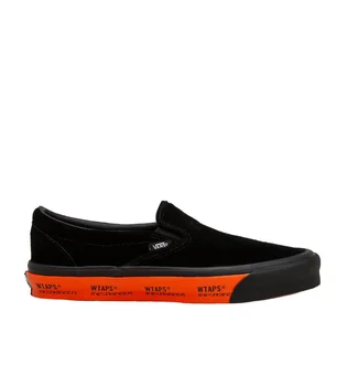 Vans Vault x WTAPS OG Classic Slip-on LX (Schwarz / Orange)
