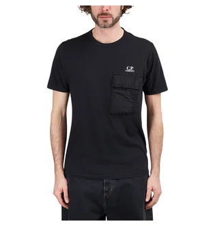 C.P. Company 20/1 Jersey Pocket T-Shirt (Schwarz)