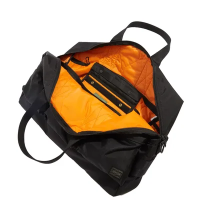 Porter by Yoshida Force 2Way Duffle Bag (Schwarz)