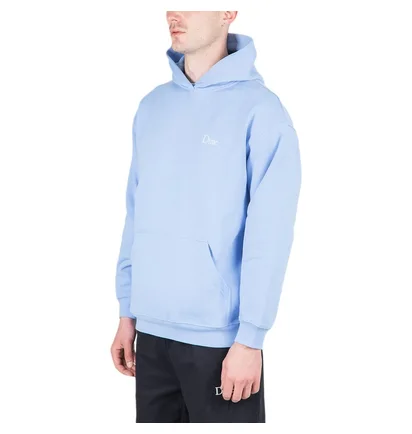 Dime Classic Small Logo Hoodie (Hellblau)