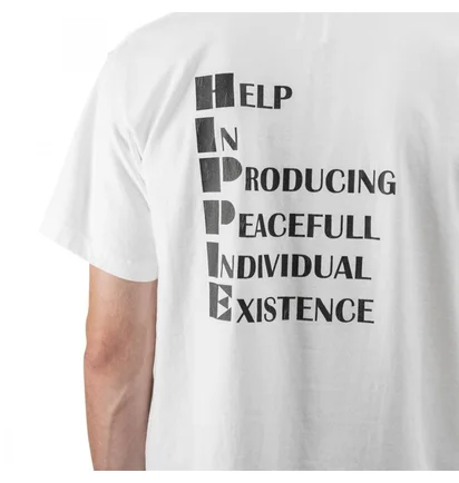 Liberaiders Hippie Tee (Weiß)