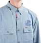 Liberaiders Peace Chambray Shirt (Hellblau)