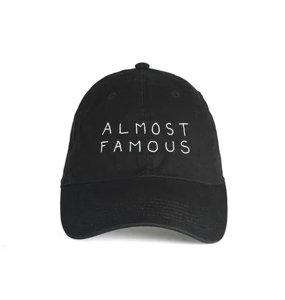 NASASEASONS Cap 'Almost Famous' (Black / White)