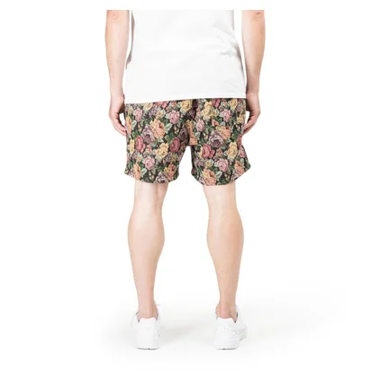 Pleasures Floral Woven Shorts (Braun / Schwarz)