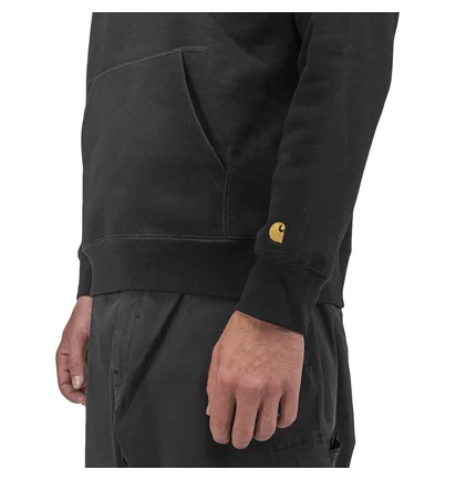Carhartt WIP Hooded Chase Sweatshirt (Schwarz)