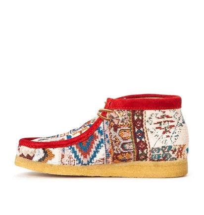 Clarks Originals x Todd Snyder Wallabee Boot (Rot / Multi)