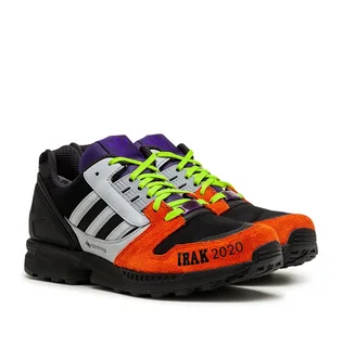 adidas Irak ZX 8000 GTX (Schwarz / Grau / Rot)