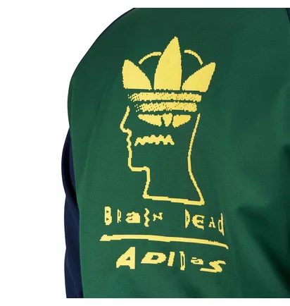adidas x Brain Dead Track Top (Grün / Blau)