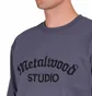 Metalwood Medieval Crewneck Sweatshirt (Grau)