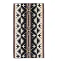 Pendleton Oversized Jacquard Towel (Schwarz / Weiß) – Pendleton