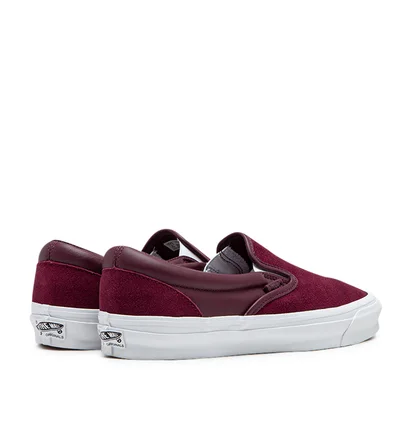 Vans Vault UA OG Classic Slip-On LX (Weinrot)