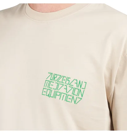 T.I.M.E. Future Time Zone SS Tee (Beige / Multi)