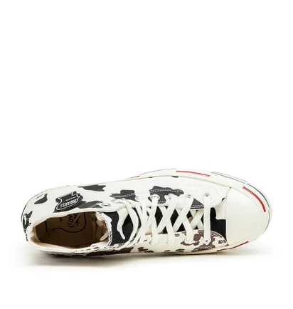 Converse x Brain Dead Chuck 70 Hi (Creme / Schwarz)