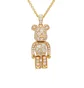 Medicom x Velvet Lounge Stardust Be@rbrick Pendant (Gold)