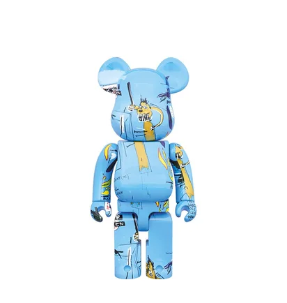 Medicom 100% + 400% Jean-Michel Basquiat #4 Be@rbrick Toy