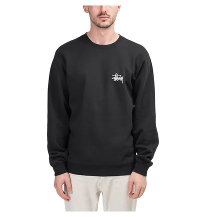 Stüssy Basic Crew (Schwarz)