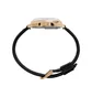Timex Archive Q Timex 1975 Reissue Day-Date 38mm Leather Strap (Gold / Schwarz)